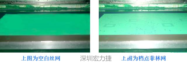 熱風整平后導通孔邊緣起泡掉油,采用此工藝方法生產(chǎn)控制比較困難,須工藝工程人員采用特殊的流程及參數(shù)才能確保塞孔質(zhì)量。